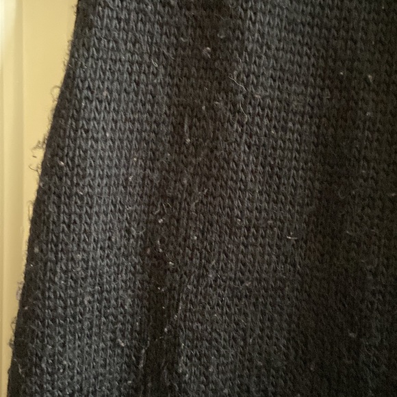 Beautiful black sleeveless sweater cardigan in size XL - Picture 6 of 9
